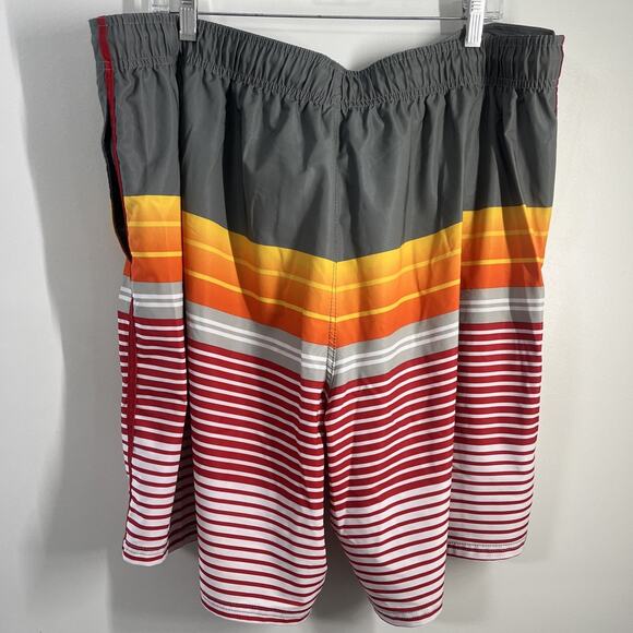 3x Men’s Swim Shorts Not Lined Drawstring Waist Pocket George Brand‎ - Picture 3 of 3